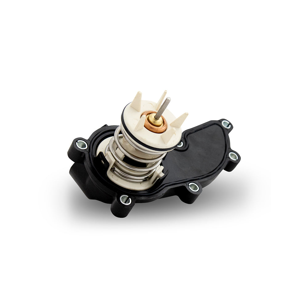 Mishimoto 10-16 Audi S4 Racing Thermostat - 71C - MMTS-S4-10 for 2010-2017 Audi S5 - angle view