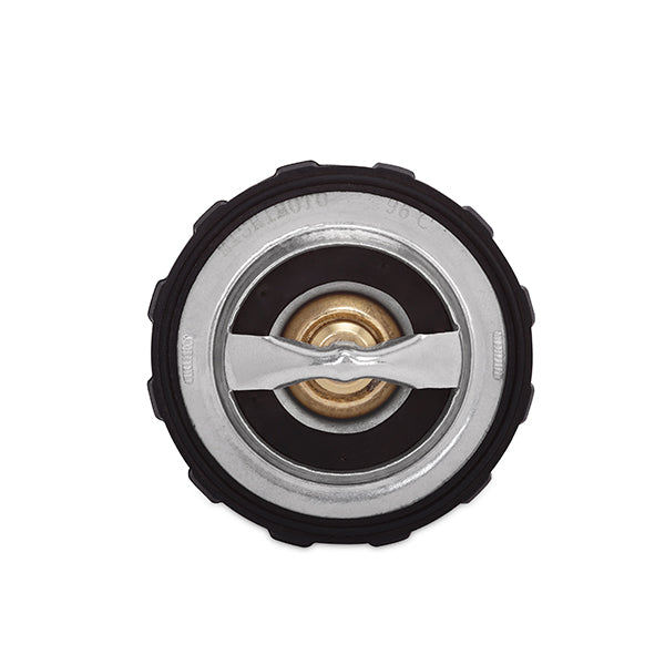Mishimoto 2016+ Nissan Titan XD High-Temperature Thermostat - MMTS-XD-16H for 2004-2019 Nissan TITAN - angle view