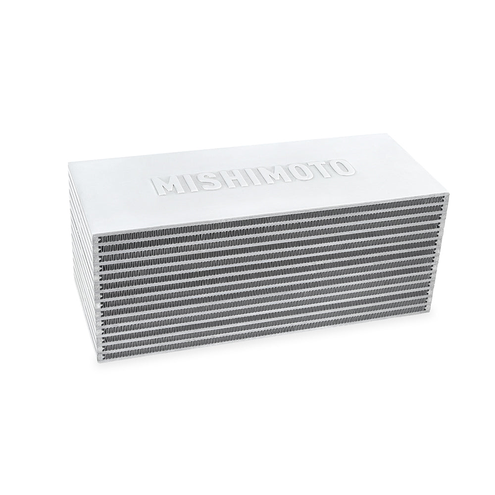 Mishimoto Universal Air-to-Water Intercooler Core - 12in / 5in / 5in - MMUIC-W3 by Mishimoto - angle view