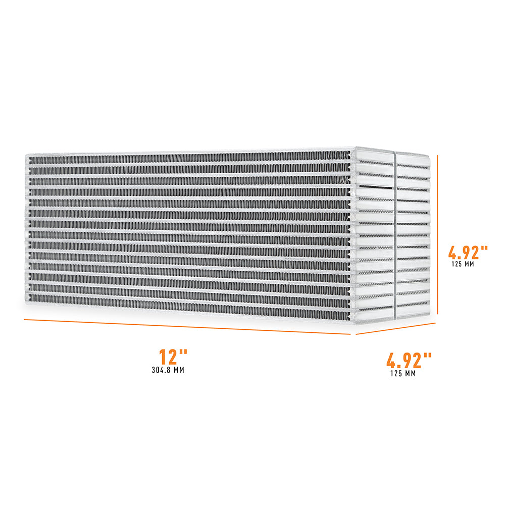 Mishimoto Universal Air-to-Water Intercooler Core - 12in / 5in / 5in - MMUIC-W3 by Mishimoto - installed view