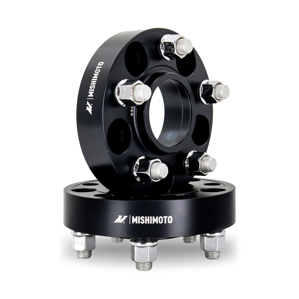 Mishimoto Wheel Spacers - 5X114.3 / 70.5 / 35 / M14 - Black - MMWS-001-350BK