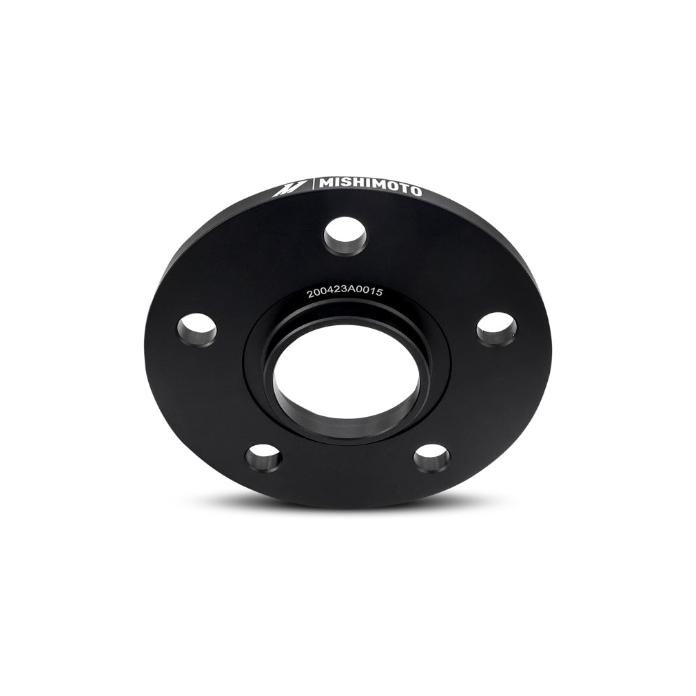 Mishimoto Wheel Spacers - 5x120 - 64.1 CB - M14 x1.5 - 15mm - BK - MMWS-013-150BK for 2005-2024 Honda Odyssey - detail view