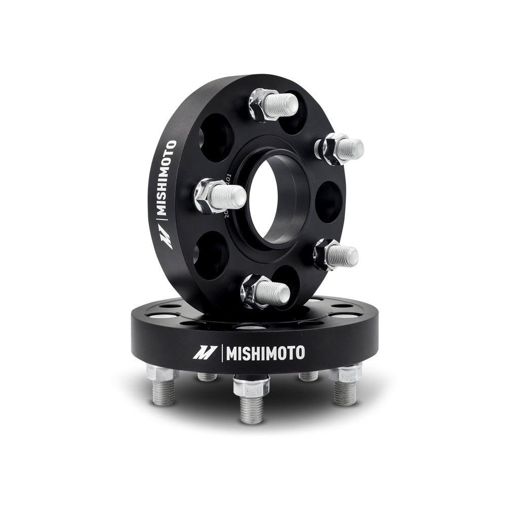 Mishimoto Wheel Spacers - 5x120 - 64.1 CB - M14 x1.5 - 20mm - BK - MMWS-013-200BK