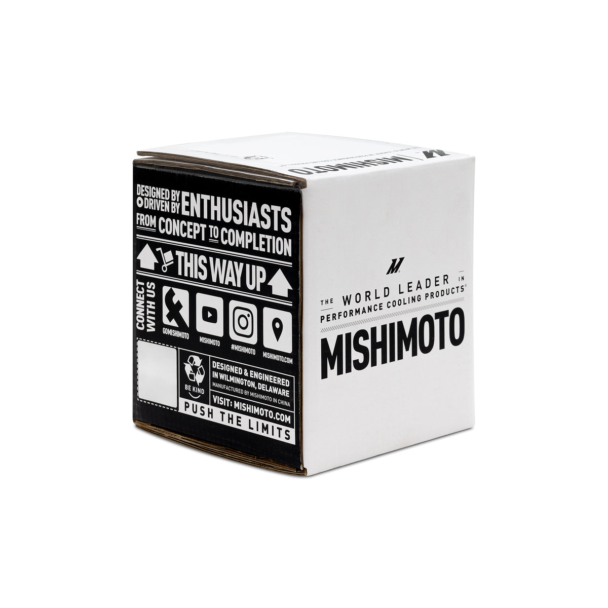 Mishimoto Wheel Spacers - 5x120 - 72.6 - 12 - M14 - Black - MMWS-014-120BK for 2014-2021 BMW 2 Series - installed view