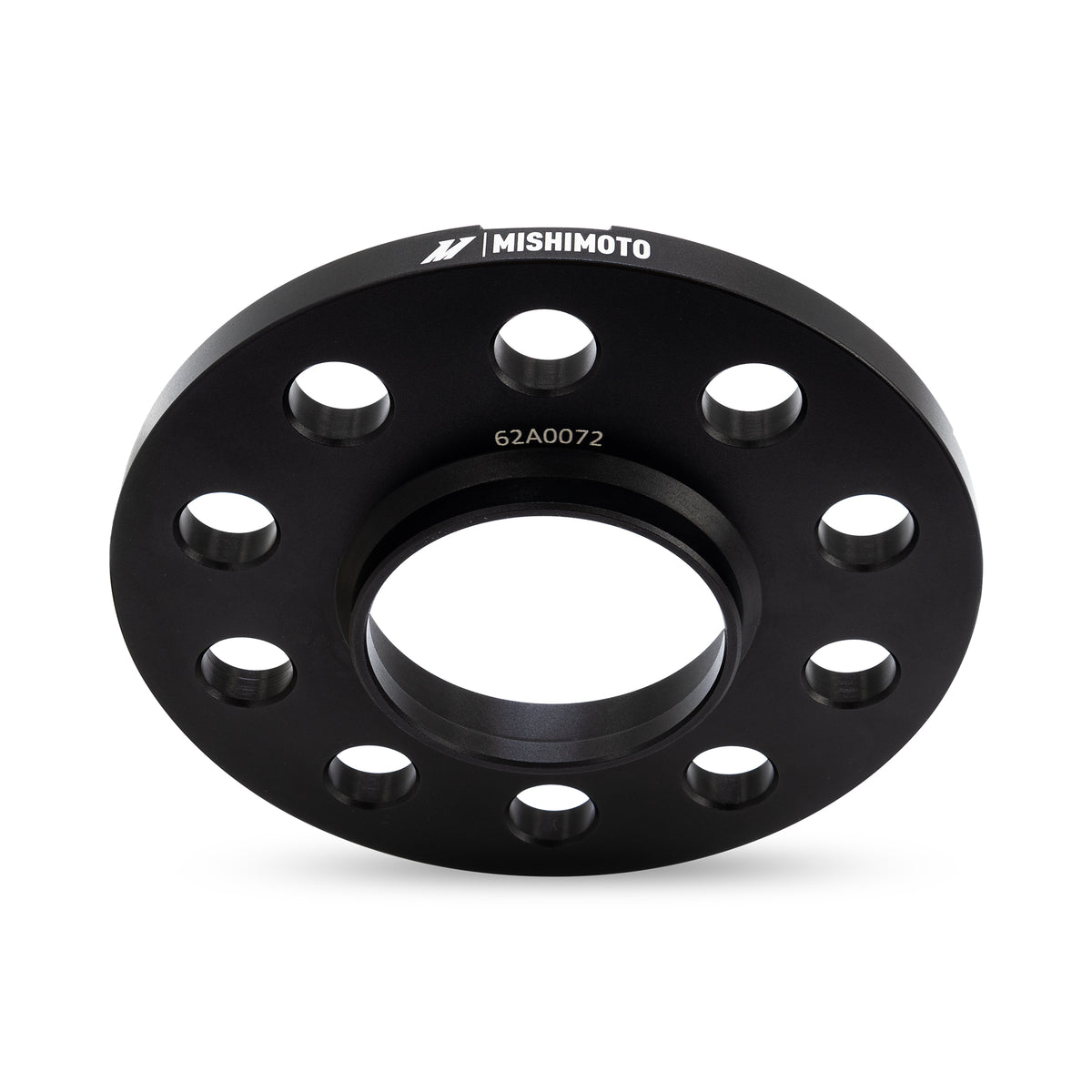 Mishimoto Wheel Spacers - 5x112 - 66.5 - 12 - M14 - Black - MMWS-015-120BK for 2015-2024 Mini Cooper - detail view