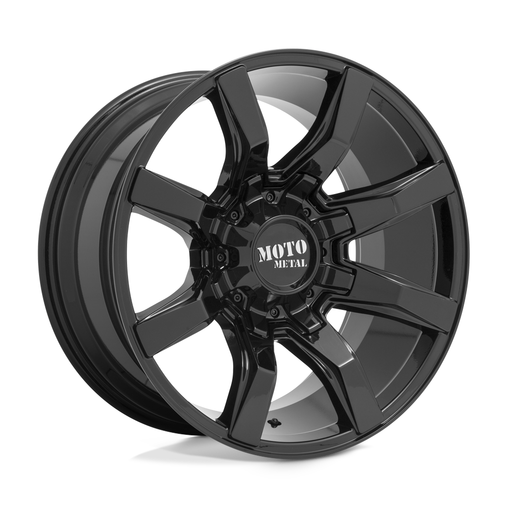 Moto Metal Mo804 Spider 20X10 6X135/6X139.7/6X139 -18MM Gloss Black
