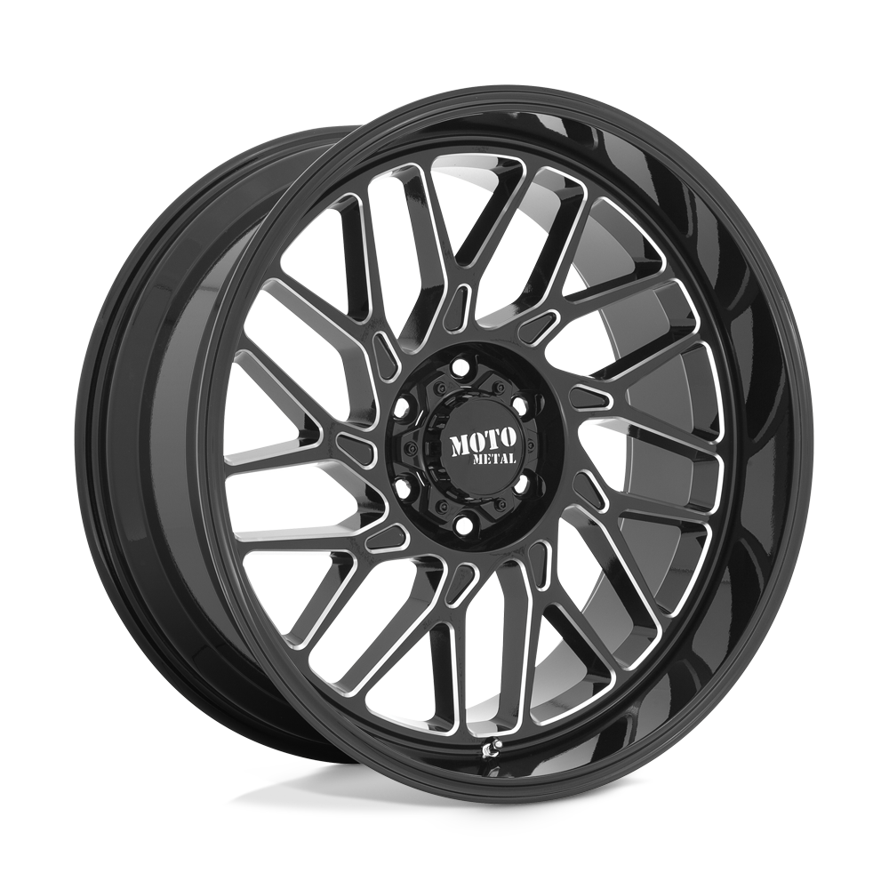 Moto Metal Mo805 22X10 5X127 -18MM Gloss Black Milled