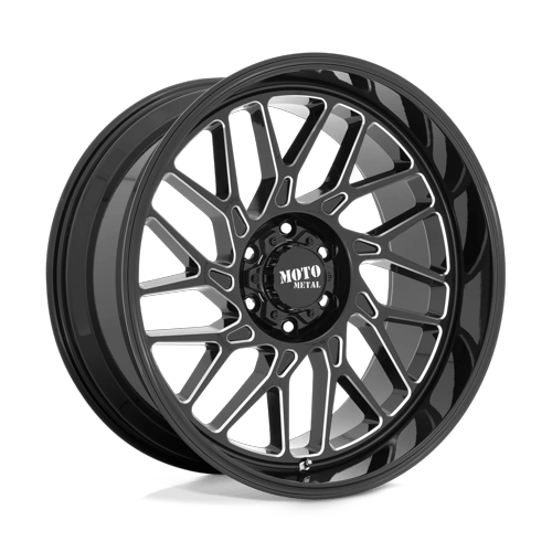 Moto Metal Mo805 20X10 6X139.7 -18MM Gloss Black Milled