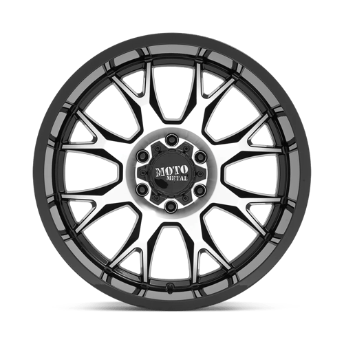 Moto Metal Mo806 20X10 6X135 -18MM Gloss Black Machined