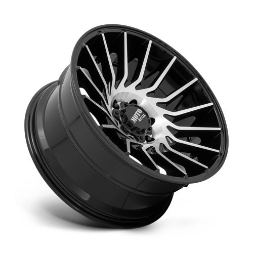 Moto Metal Mo807 22X10 5X127 -18MM Gloss Black Machined