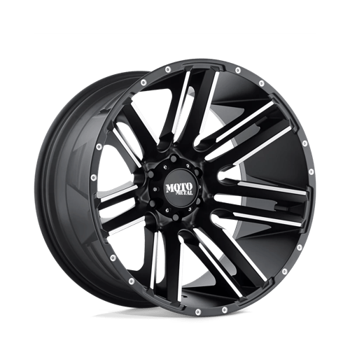 Moto Metal Mo978 Razor 20X9 6X139.7 +18MM Satin Black Machined