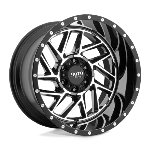 Moto Metal Mo985 Breakout 20X9 5X139.7 +0MM Gloss Black Machined