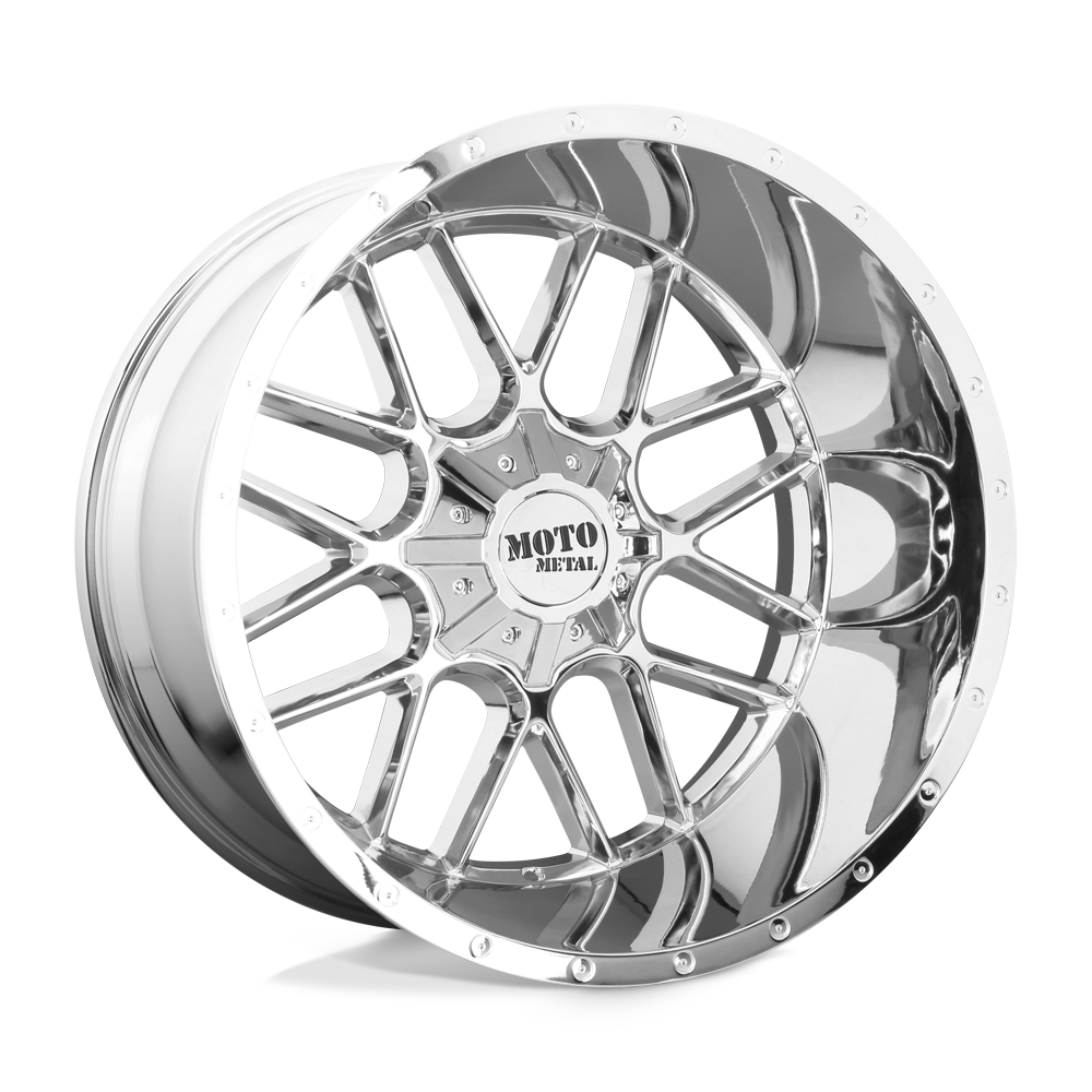 Moto Metal Mo986 Siege 20X12 8X165.1 -44MM Chrome