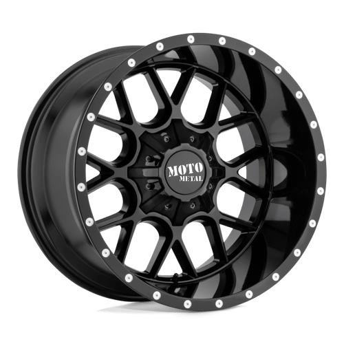 Moto Metal Mo986 Siege 20X10 6X135/6X139.7/6X139 -18MM Gloss Black