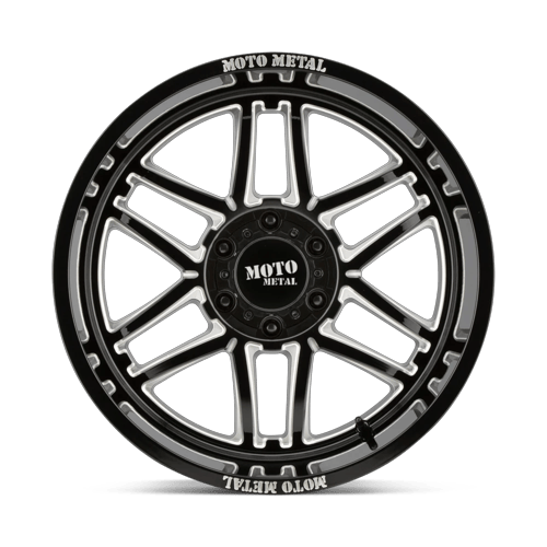 Moto Metal Mo992 Folsom 20X12 5X127 -44MM Gloss Black Milled