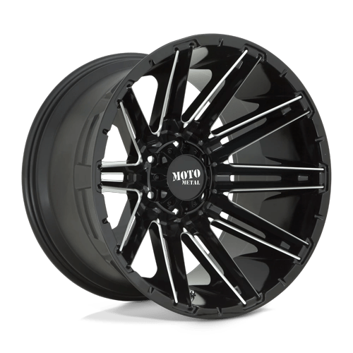 Moto Metal Mo998 Kraken 20X9 8X170 +0MM Gloss Black Milled