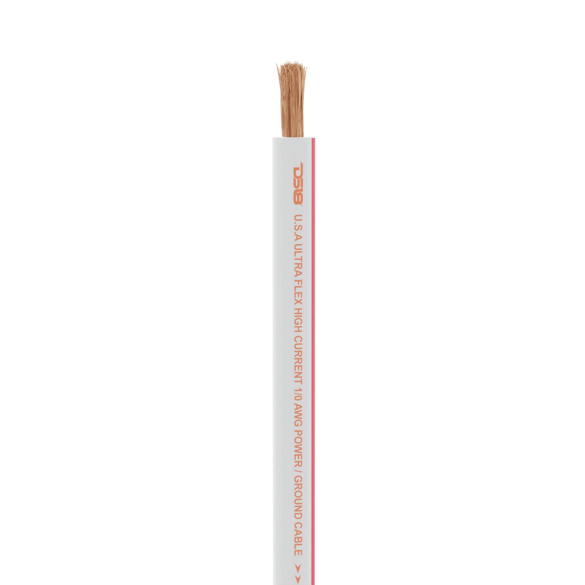DS18 0-Gauge Power Wire 25ft - MOFC0GA25P - detail view