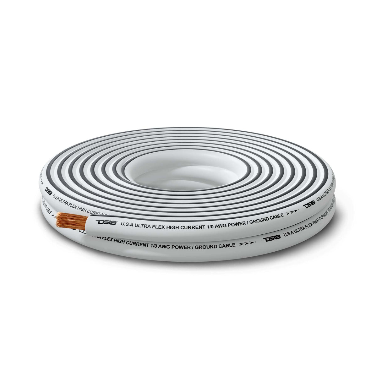 DS18 0-Gauge Ground Wire 25ft - MOFC0GA25G - side view