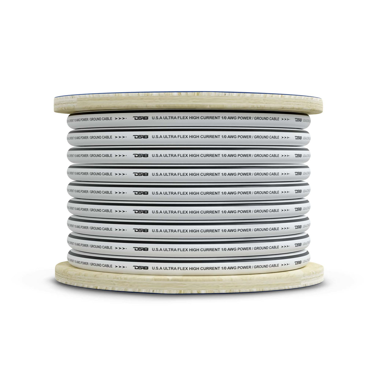 DS18 0-Gauge Ground Wire 25ft - MOFC0GA25G - angle view