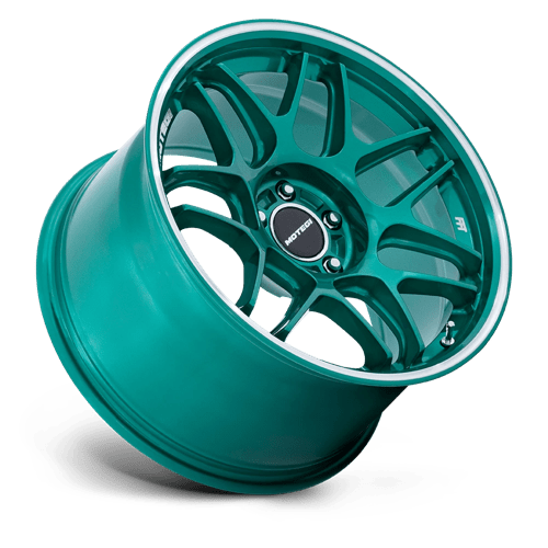 Motegi Mr158 Tsubaki 18X10.5 5X120 +35MM Hokkaido Green W/ Machined Lip