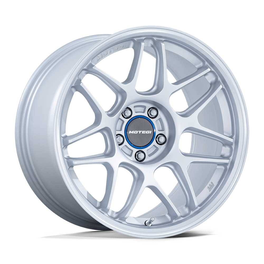 Motegi Mr158 Tsubaki 18X8.5 5X114.3 +35MM Hyper Silver W/ Machined Lip