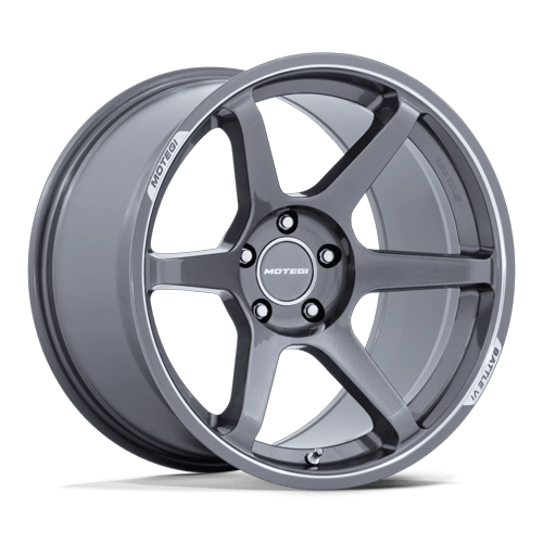 Motegi Mr160 Battle Vi 18X8.5 5X114.3 +35MM Gloss Gunzilla W/ Machined Lip