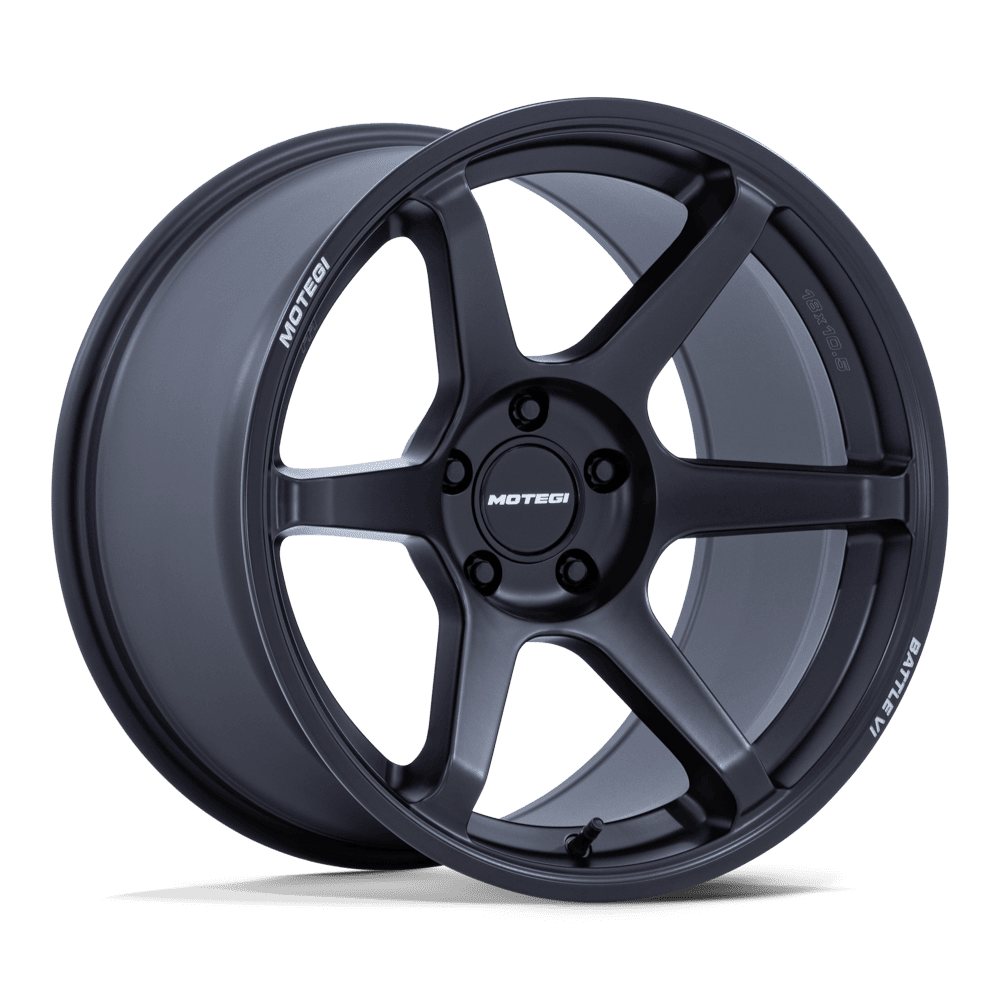 Motegi Mr160 Battle Vi 18X9.5 5X114.3 +25MM Matte Blackbird Metallic