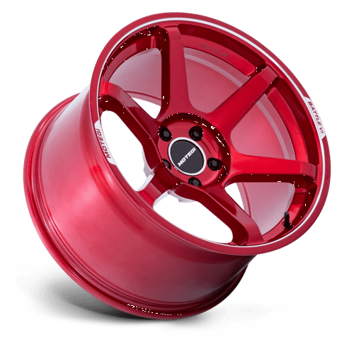 Motegi Mr160 Battle Vi 18X9.5 5X114.3 +35MM Cherry Red Metallic W/ Mch Lip