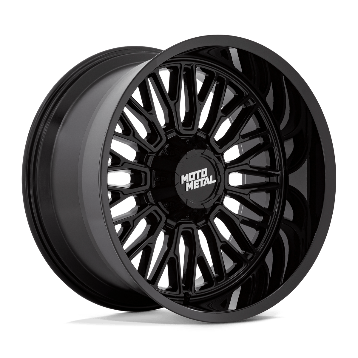 Moto Metal Mo809 Stinger 20X10 BLANK -18MM Gloss Black