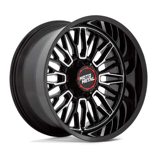 Moto Metal Mo809 Stinger 22X10 8X180 -18MM Gloss Black Machined