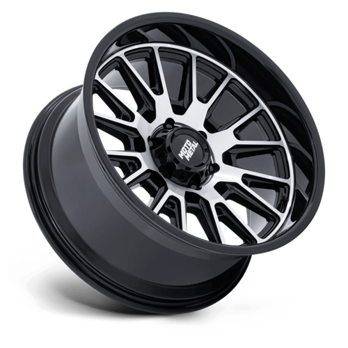 Moto Metal Mo814 Tekton 20X9 6X139.7 +20MM Gloss Black W/ Machined Face