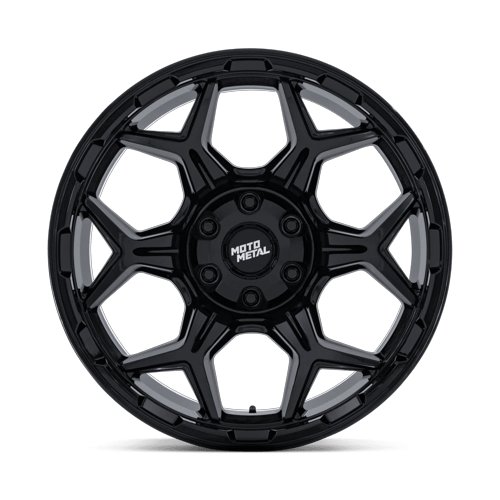 Moto Metal Mo815 Dux 20X9 6X135/6X139.7/6X139 +1MM Gloss Black