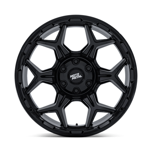 Moto Metal Mo815 Dux 17X8.5 5X114.3/5X127/5X127 +12MM Gloss Black