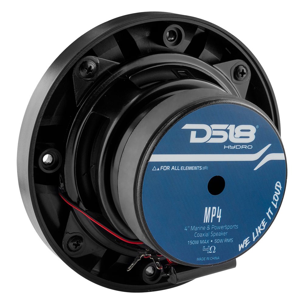 DS18 4in 2-Way 50 Watts RMS 4ohm White - MP4/WH - additional view 1