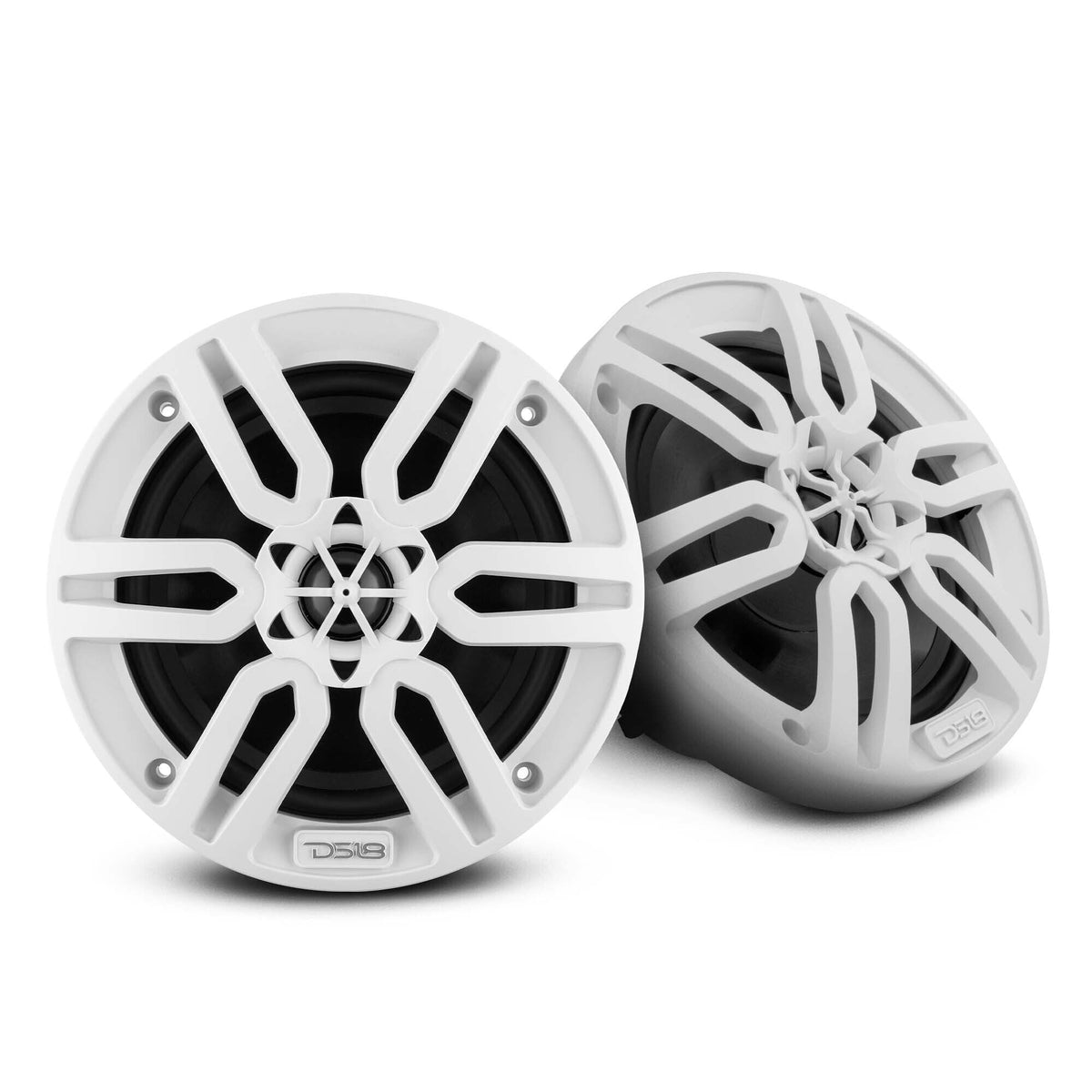 DS18 6.5in 2-Way 60 Watts RMS 4ohm White - MP6/WH - front view