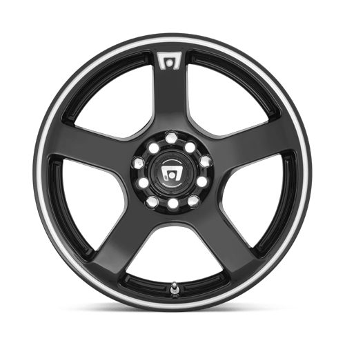 Motegi Mr116 Fs5 17X7 5X105/5X114.3/5X114 +40MM Gloss Black W/ Machined Flange