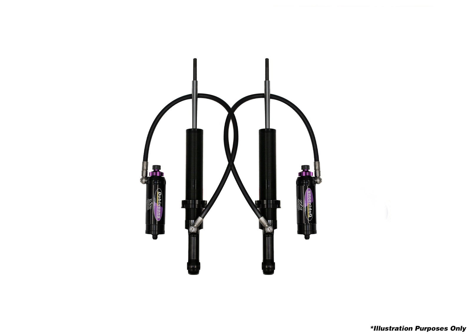 DOBINSONS MRR 3 WAY ADJUSTABLE MONOTUBE RESERVOIR STRUT 2.2" - MRA20-A702