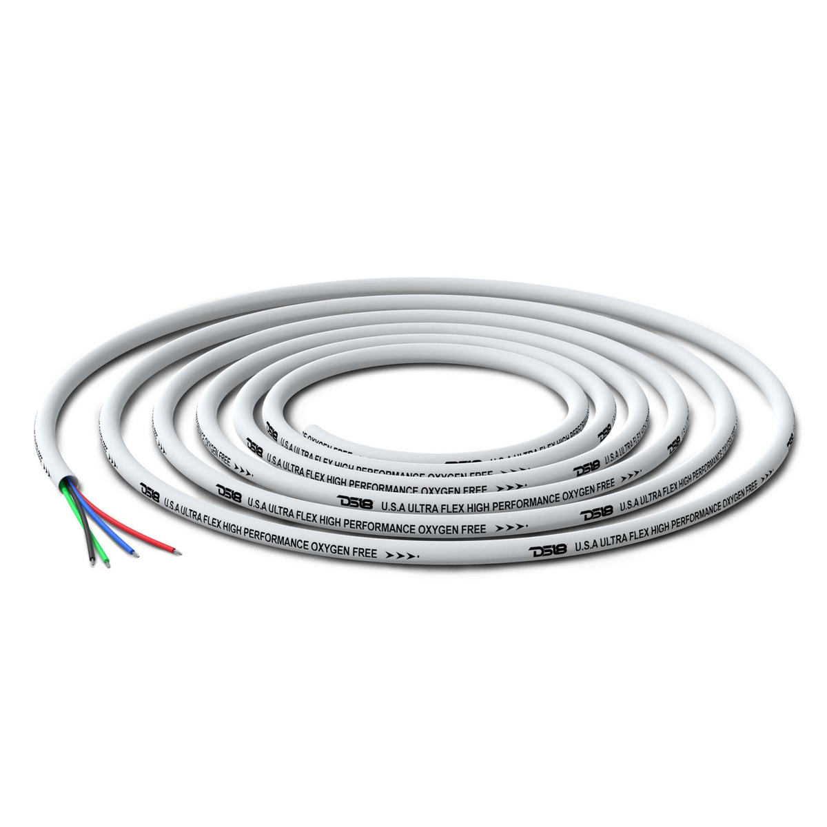 DS18 18-Gauge LED RGB Wire 100ft - MRGB-18GA-100FT - rear view