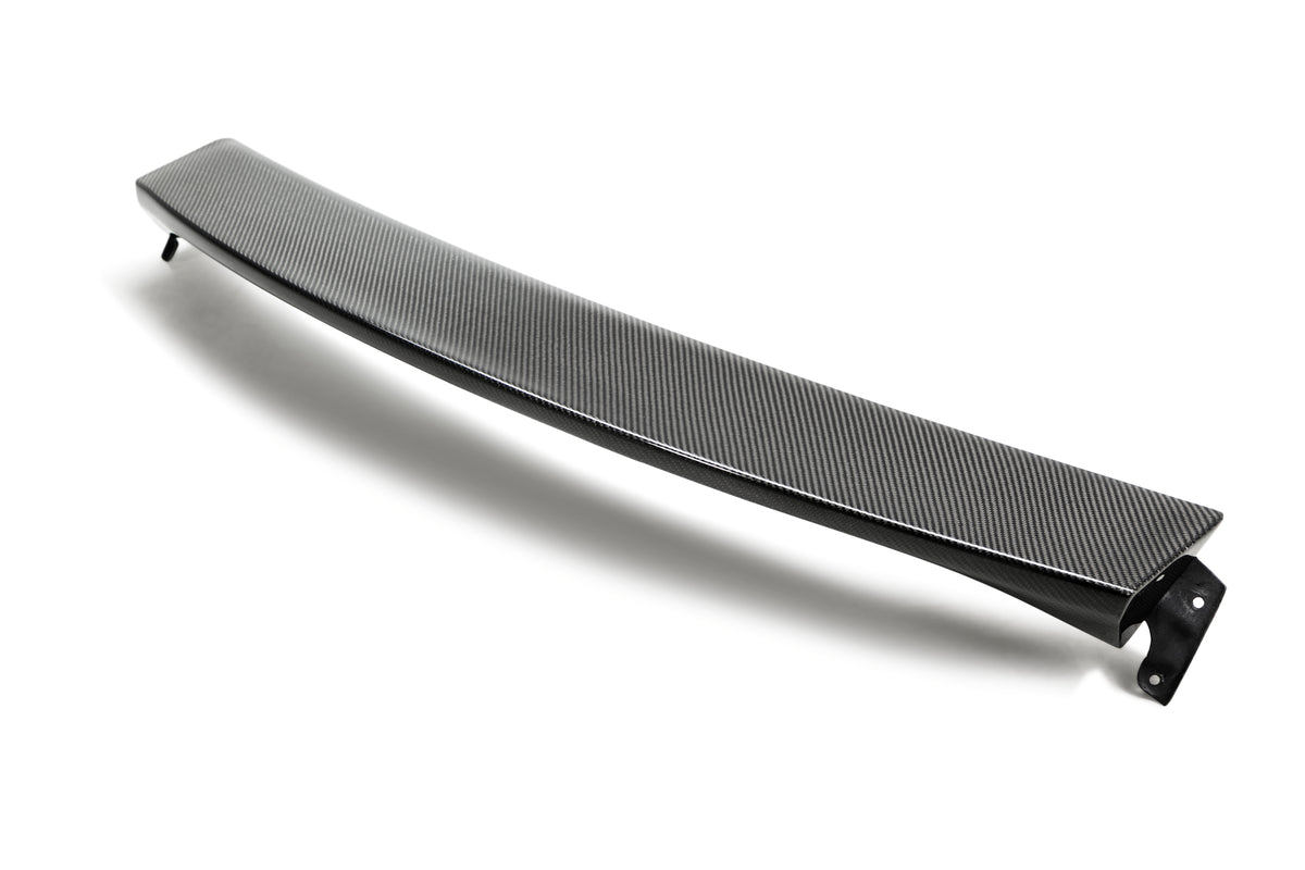 Seibon 2017 Honda Civic Type-R Gloss Carbon Fiber Tailgate Middle Spoiler - MS17HDCVR