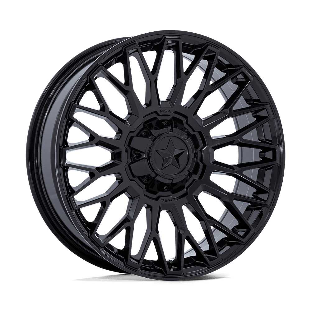 MSA Offroad Wheels M50 Clubber Utv 15X7 4X137/4X156/4X156 +10MM Gloss Black