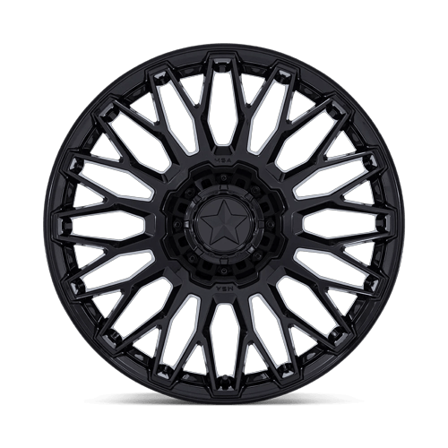 MSA Offroad Wheels M50 Clubber Utv 24X7 5X114.3 +0MM Gloss Black