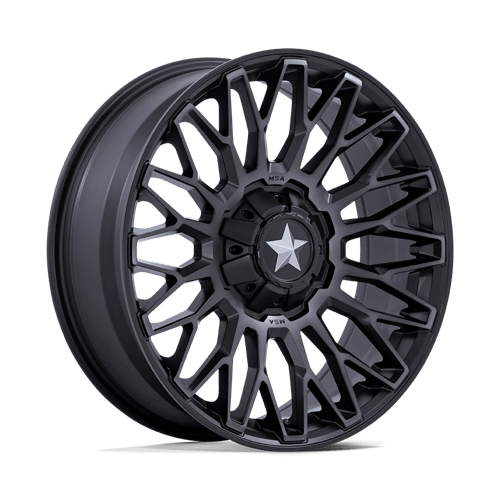 MSA Offroad Wheels M50 Clubber Utv 24X7 4X137/4X156/4X156 +0MM Matte Black Ddt