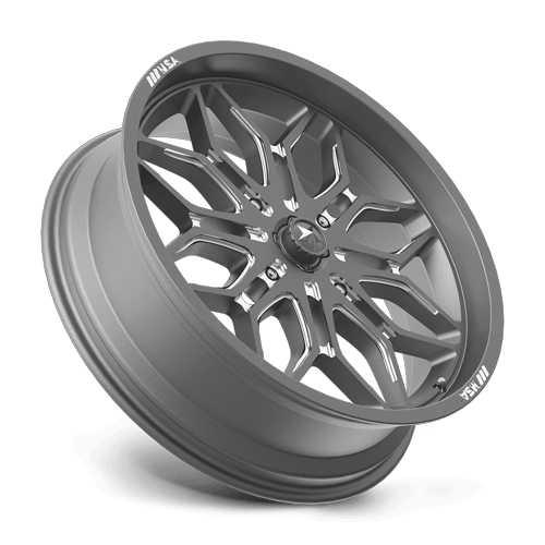 MSA Offroad Wheels M47 Sniper Utv 20X7 4X137 +10MM Gunmetal Milled