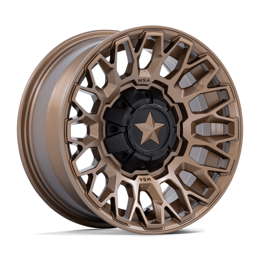MSA Offroad Wheels M50 Clubber Utv 15X7 4X137/4X156/4X156 +10MM Matte Bronze