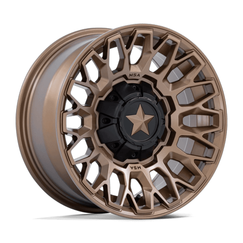 MSA Offroad Wheels M50 Clubber Utv 15X7 5X114.3 +10MM Matte Bronze