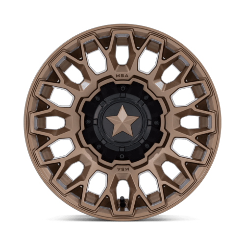 MSA Offroad Wheels M50 Clubber Utv 15X7 5X114.3 +10MM Matte Bronze