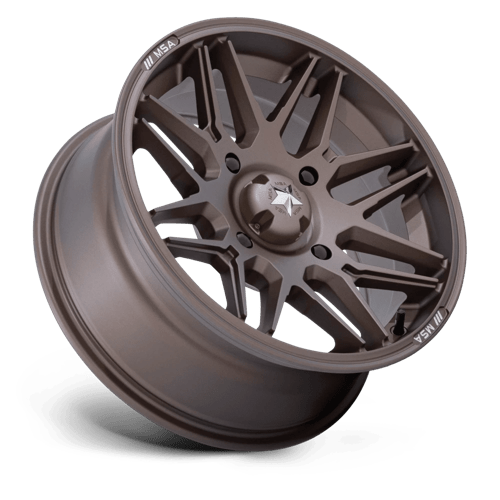MSA Offroad Wheels M52 Radar Utv 15X7 4X156 +10MM Matte Bronze