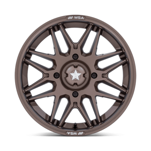 MSA Offroad Wheels M52 Radar Utv 14X7 4X137 -47MM Matte Bronze