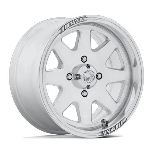 MSA Offroad Wheels M54 Spark Utv 15X7 5X114.3 +10MM Polished