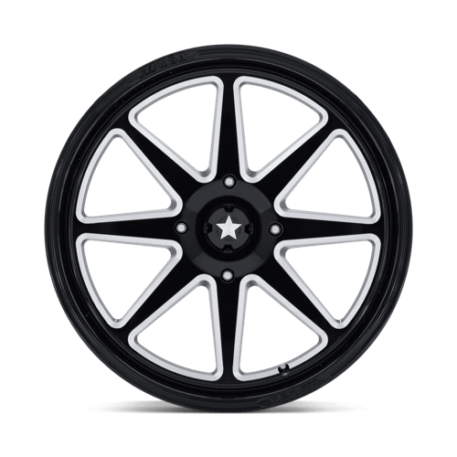 MSA Offroad Wheels M54 Spark Utv 20X7 5X114.3 +0MM Gloss Black Milled